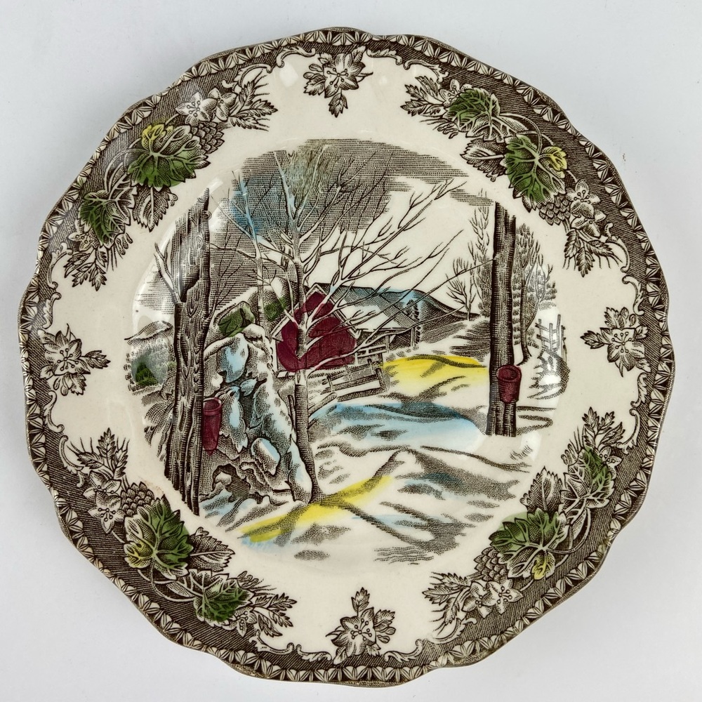 6” Pie Plates - Johnson Bros Friendly Village (8 available)
